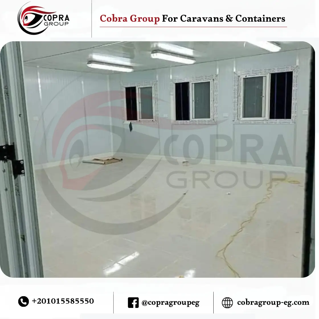 كرفانات وحدات ثابتة مجهزة 